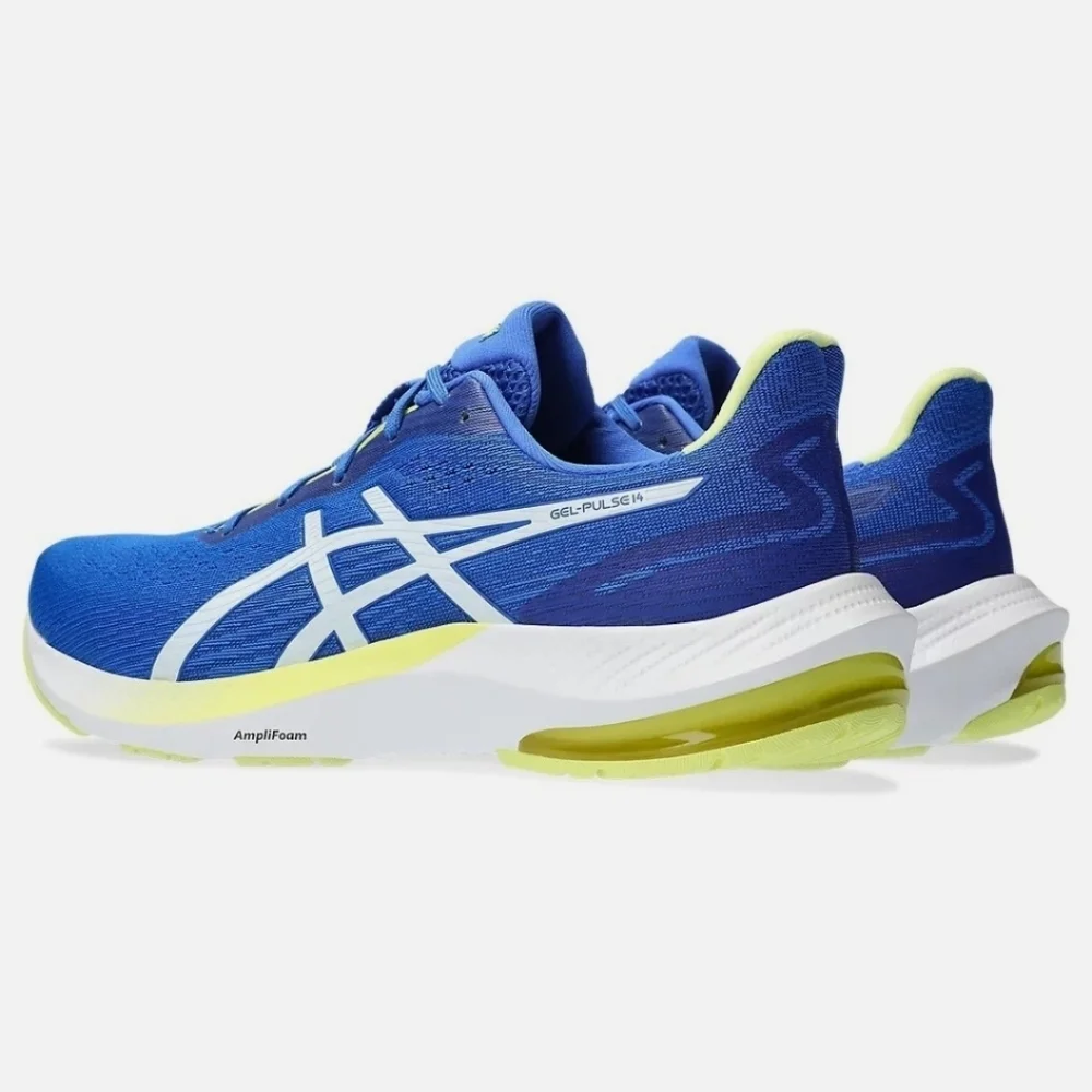 Asics Gel Pulse 14 Shoes Running Men's Sz 9 Blue/white